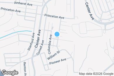 Map image of the property - 320 Carlisle Ave