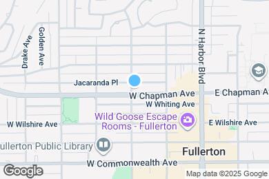 Map image of the property - 502 N Highland Ave