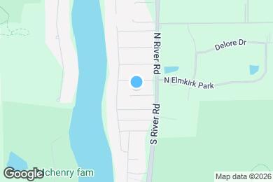 Map image of the property - 2612 S Elmkirk Park