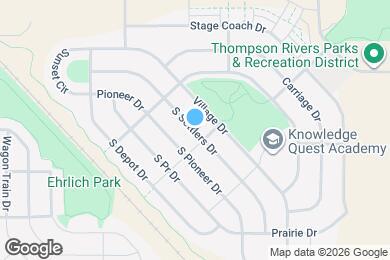 Map image of the property - 782 S Settlers Dr