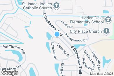 Map image of the property - 4518 Saddle Creek Pl