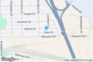 Map image of the property - 1770 Easy St