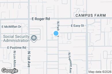 Map image of the property - 3841 N Park Ave