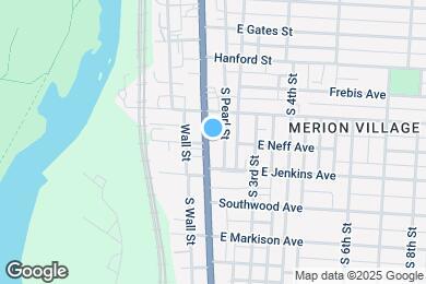 Map image of the property - 1360 S High St