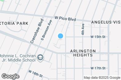 Map image of the property - 1436 S Norton Ave