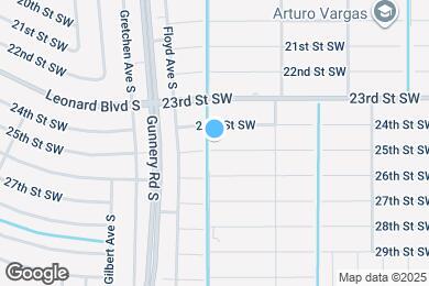 Map image of the property - 4218 25th St SW