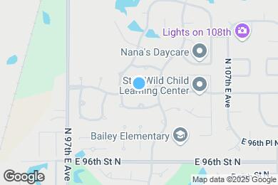 Map image of the property - 10006 E 98th St N
