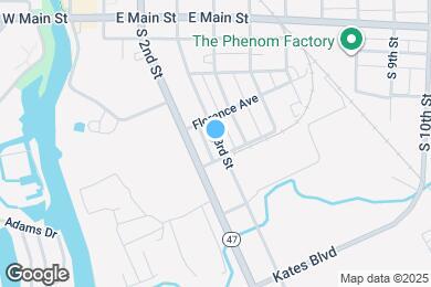 Map image of the property - 324 S 3rd St