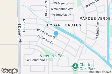 Map image of the property - 12842 W Windrose Dr