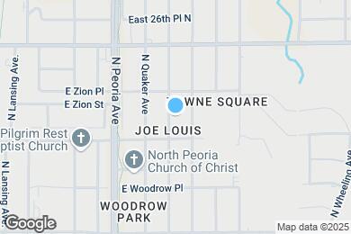 Map image of the property - 2423 N Quincy Ave