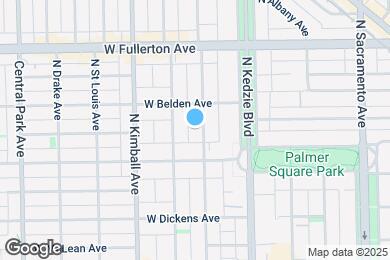 Map image of the property - 2228 N Sawyer Ave