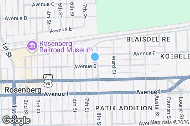 Map image of the property - 2409 Avenue G