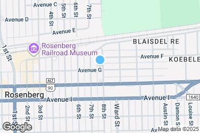 Map image of the property - 2411 Avenue G