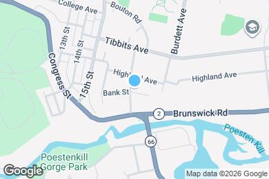 Map image of the property - 36 Brunswick Ave