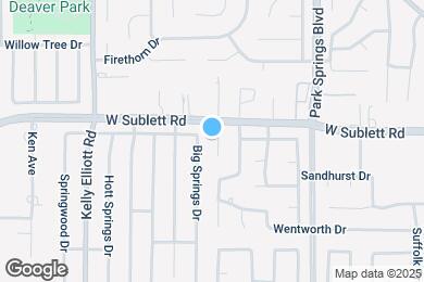 Map image of the property - 6004 Green Forest Ct