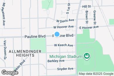 Map image of the property - 409 Pauline Blvd
