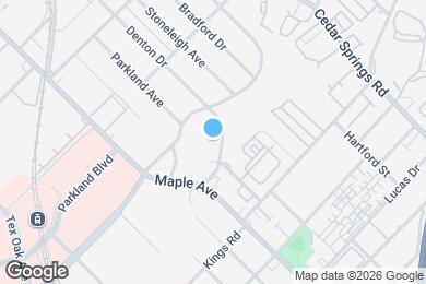 Map image of the property - 4811 Denton Dr