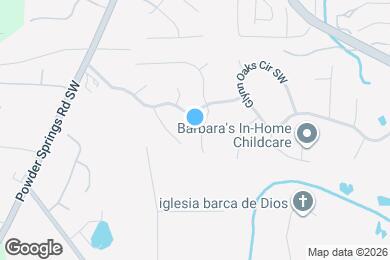 Map image of the property - 2390 June Springs Dr SW