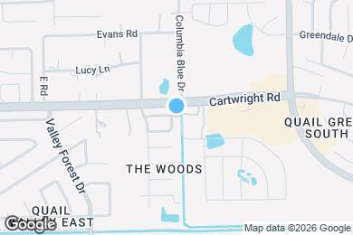 Map image of the property - 1907 Doliver Cir