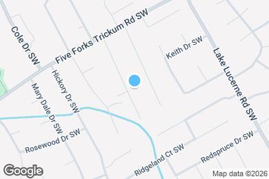 Map image of the property - 1302 Stephens St SW