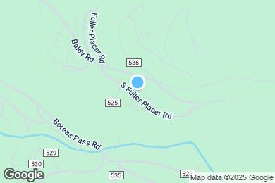 Map image of the property - 166 S Fuller Placer Rd