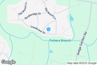 Map image of the property - 355 Creekview Dr