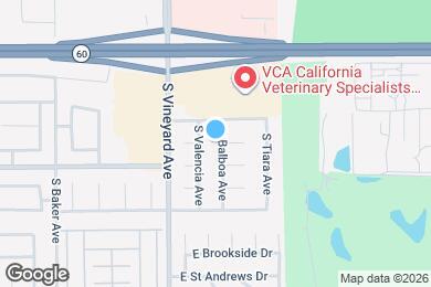 Map image of the property - 2530 S Balboa Ave
