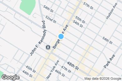 Map image of the property - 5004 Bergenline Ave