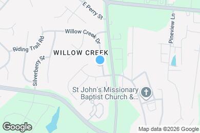 Map image of the property - 969 Willow Creek Dr