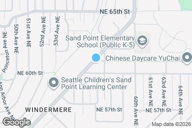Map image of the property - 6030 Sand Point Way NE