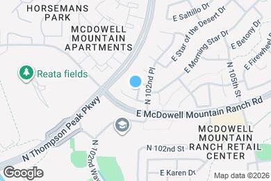 Map image of the property - 15742 N 102nd St