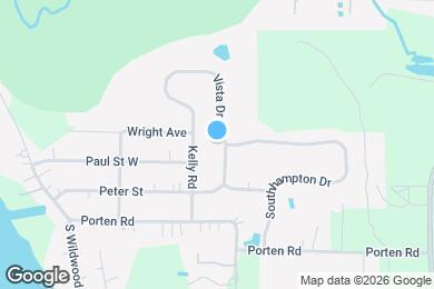 Map image of the property - 4609 Vista Dr