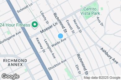 Map image of the property - 6623 Waldo Ave