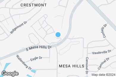 Map image of the property - The Tuscany at Mesa Hills