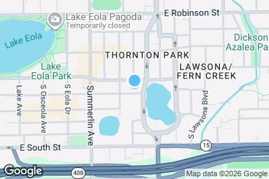 Map image of the property - 1001 E Pine St