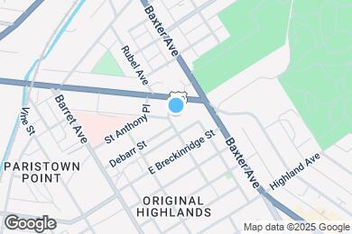 Map image of the property - 801 Rubel Ave