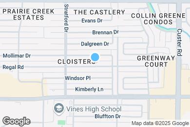 Map image of the property - 2421 Regal Rd
