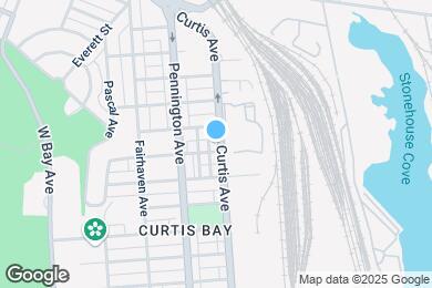 Map image of the property - 4116 Curtis Ave