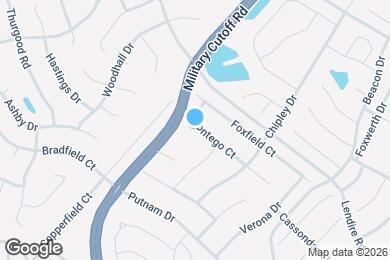Map image of the property - 553 Montego Ct