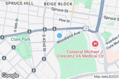 Map image of the property - 4005 Woodland Ave