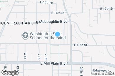 Map image of the property - 1319 Z St