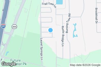 Map image of the property - 434 Laurel Timbers Dr