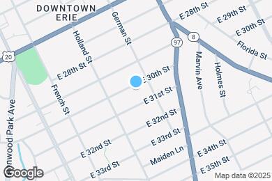 Map image of the property - 243 E 30th St
