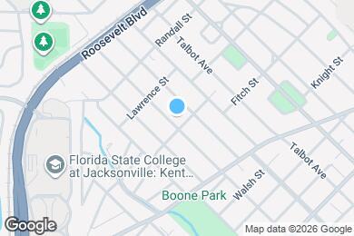 Map image of the property - 1355 Dancy St