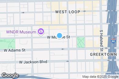 Map image of the property - 1031 W Monroe St