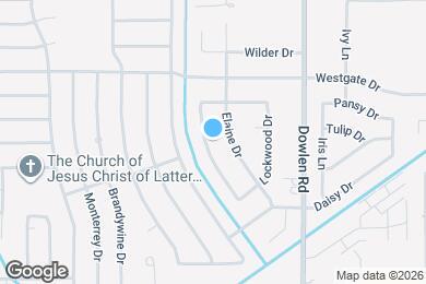 Map image of the property - 1020 Wisteria Dr