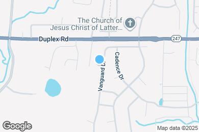 Map image of the property - 1038 Vanguard Dr