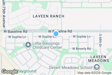 Map image of the property - 7117 W Sophie Ln