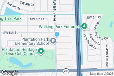 Map image of the property - 5380 SW 8th Ct