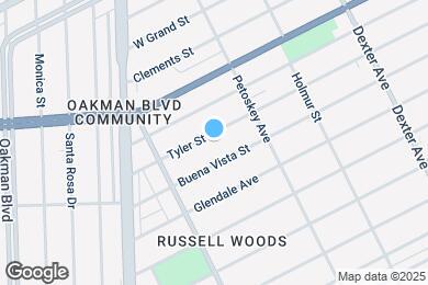 Map image of the property - 4301 Tyler St
